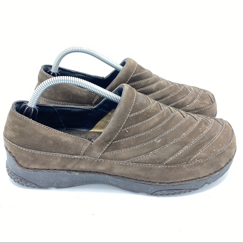 TEVA Vaana  Brown Suede Comfort Clogs Size 11